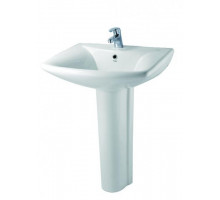 Раковина Creo Ceramique TOURS  610х505х845 с пьедесталом, белая